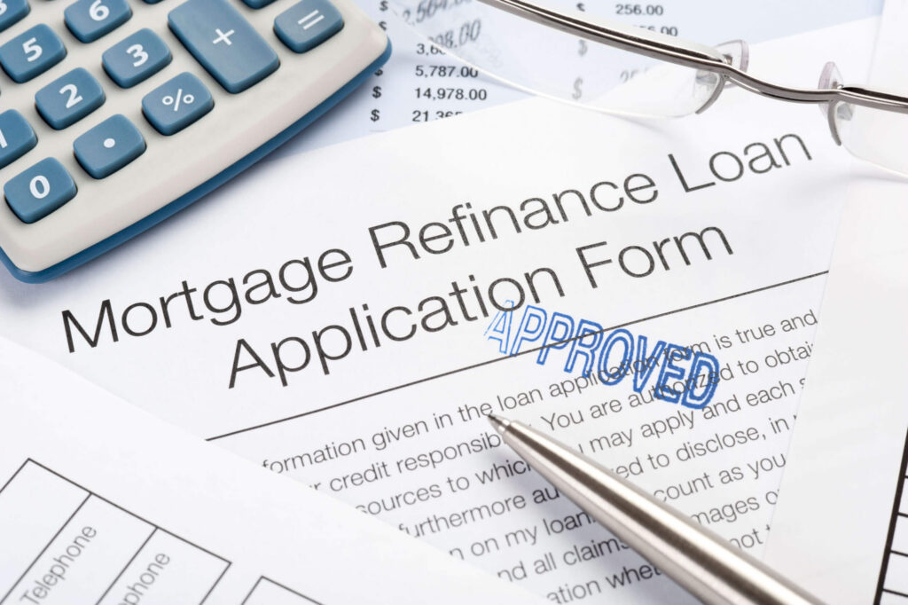 Home loan refinance form